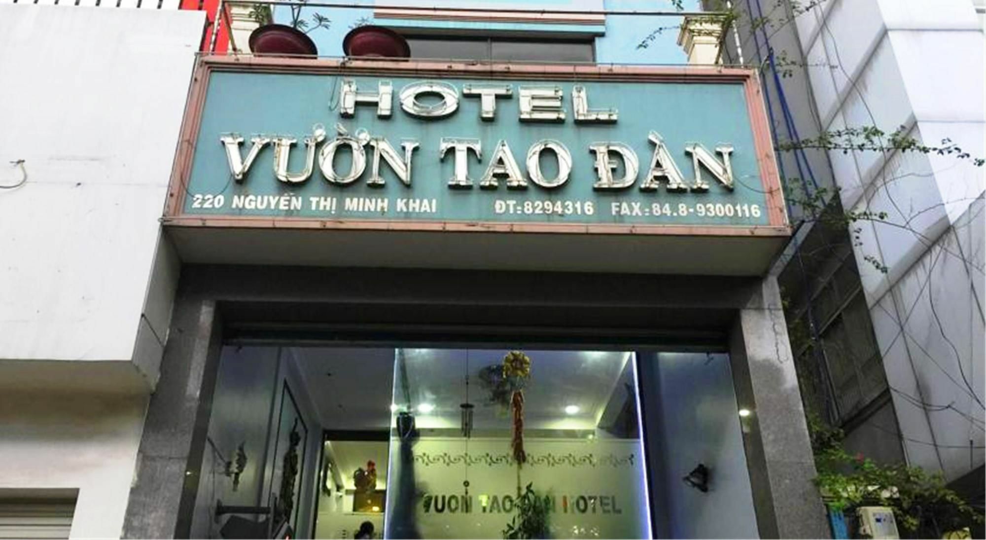 Vuon Tao Dan Hotel Ho-Chi-Minh-Stadt Exterior foto